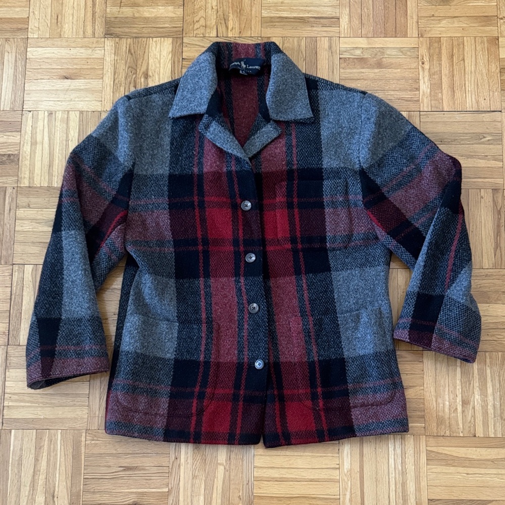 Ralph Lauren Vintage Wool Jacket c. 1985